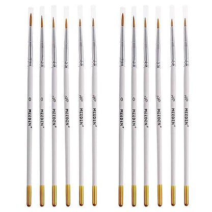 Meeden Miniature Paint Brush Set,15 Tiny Professional Fine Tip