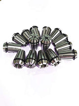 F.L.S 15Pcs ER11 Spring Collet Set For CNC Super Precision Milling tool Gripping Range 1mm,1.5mm,2mm,2.5mm,3mm,3.5mm,4mm,4.5 mm,5 mm,5.5 mm,6 mm,6.5 F.L.S