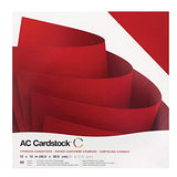 American Crafts- Cardstock (Crimson) American Crafts