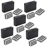 findmall 5 Matched Pairs Accuracy Steel 1 x 2 x 3 Inch Blocks 23 Holes .0002" Machinist Milling findmall