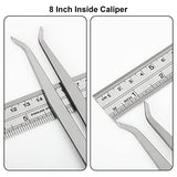 Acrux7 3pcs 8 Inch Long Spring Caliper Set, Carbon Steel Outside Divider Caliper Compass, Calipers Measuring Tool for Wood Turning Lathe Projects Acrux7