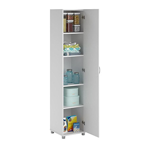 SystemBuild Kendall 16" Cabinet in White - WoodArtSupply