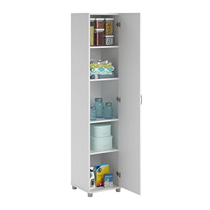 SystemBuild Kendall 16" Cabinet in White - WoodArtSupply