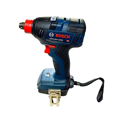 BOSCH GDX18V-1800N 2-N-1 Cordless 18 Volt Bit/Socket Impact Driver/Wrench, Bare Tool Only - WoodArtSupply