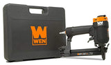 WEN 61711 18-Gauge 3/8-Inch to 1-Inch Air-Powered 1/4-Inch Narrow Crown Pneumatic Stapler , Black WEN