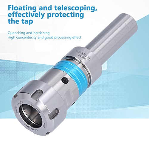 Floating Tap Tool Holders, ER32 Telescoping Collet Chuck Taper M2-M30 for CNC for Milling Lathe for Turning(GS-TER32-D25) FastUU