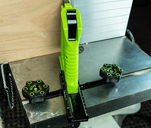 BOW Products Anchor Bar for GuidePRO GP10 - Extends use to a Table or Router Saw - Left/Right Hand Feed Angles - GuidePRO Featherboard Sold BOW Products