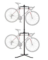 CyclingDeal 2 Bike Bicycle Vertical Hanger Parking Rack Gravity Floor Storage Stand for Garages or Apartments CyclingDeal