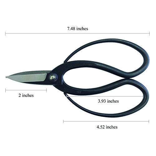 Okubo Scissors for Bonsai or Ikebana Made in Japan 180mm - WoodArtSupply