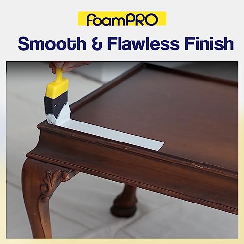 Foampro 72-4 Foam Brush & 4 Refills, 2 Inch Foampro