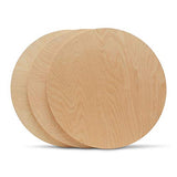 Wood Circles 18 inch 1/2 inch Thick, Unfinished Birch Plaques, Pack of 1 18 inch Wood Circle for Crafts and Blank Sign Rounds, by Woodpeckers Woodpeckers