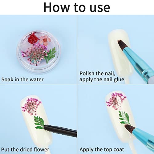 4 Boxes Dried Flowers for Resin, Gartful 48 Styles Natural 3D Applique Flowers DIY Craft Supplies, Resin Epoxy Casting Fillers for Silicone Molds, Gartful