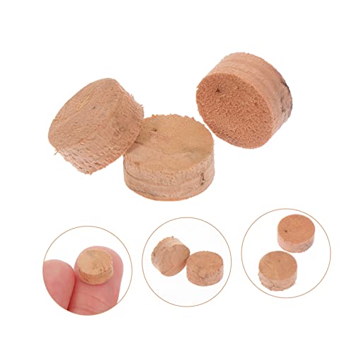 SUPVOX 3Pcs Drain Valve Cork Pad trombone water key cork trombone key pads trombone wood cork pads wooden trombone pads trumpet water key cork SUPVOX