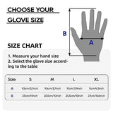 Schwer 3 Pairs Cut Resistant Gloves ANSI A6 Cut Proof Work Gloves, Touchscreen, with 3 Pairs Liners, for Men and Women Used for Woodworking, Glass Schwer