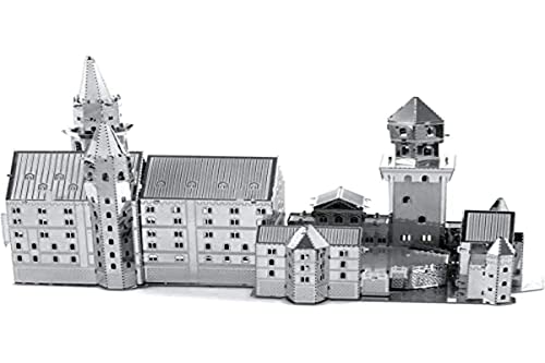 Fascinations Metal Earth Neuschwanstein Castle 3D Metal Model Kit - WoodArtSupply