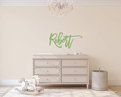 Custom Wood Word Sign, Wall Decor, Personalized Wooden Wall Art, Any cursive word or name sign Kobasic Creations