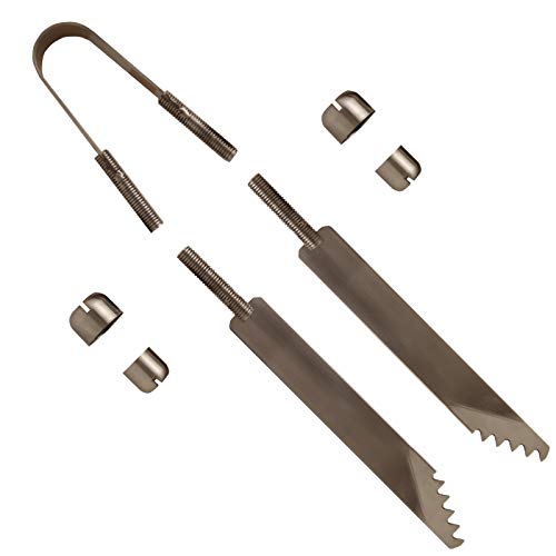 Penn State Industries PKBBQ 3pc Stainless Steel BBQ Grill Utensil Woodturning Project Kit - WoodArtSupply