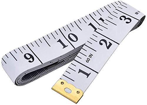 GDMINLO Soft Tape Measure Double Scale Body Sewing Flexible Ruler for Weight Loss Medical Measurement Tailor Craft Vinyl Ruler, Has Centimetre on - WoodArtSupply