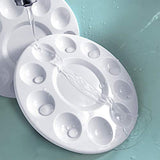 Hulameda 4ps-Paint Tray Palettes, Paint Pallet, Paint Holder, Painting Palette, Plastic Palette, Paint Tray Pallets for Kids to Painting or Have a Hulameda