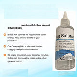 Inkpro Sublimation Printhead Cleaning Kit Inkjet Universal Printer Nozzle Cleaner Solution Print Head Cleaning for Epson HP Brother Canon - Works on Generic
