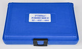 Fowler 52-432-246-0 Machinist Hardened Steel Square Set, 2", 3",4",and 6" Blade Size Fowler
