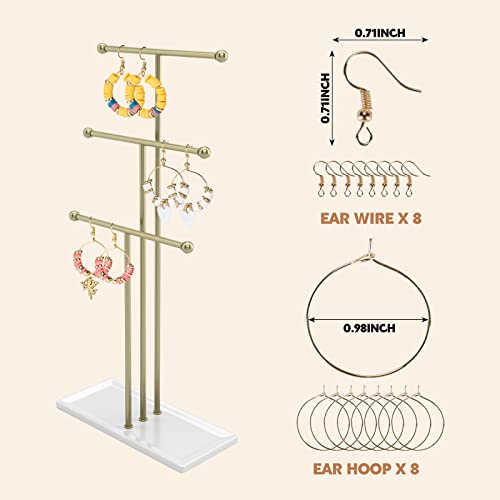 Pizooro Clay Beads 3 Boxes Bracelet Making Kit, 10500pcs Beads for Jewelry Making, Round Letter Beads with Charm and Elastic Strings, Friendship Pizooro