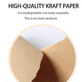 Kraft Paper,Kraft Cardstock for Arts, Crafts, Office, 70 Sheets 8.5 x 11 Inches 180GSM Kraft Paper QYH