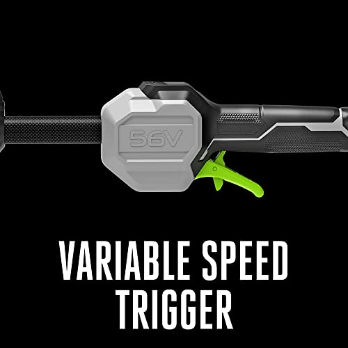 EGO Power+ MST1603 16-Inch 56-Volt Multi-Head Lithium-Ion Cordless String Trimmer with POWERLOAD™ Technology, 4.0Ah Battery and Charger Included, EGO Power+