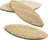 wolfcraft 2921405 Compressed Wafer Shaped Wood Joining Biscuits, #0, 50 Piece Bag - WoodArtSupply