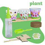 Cast, Paint & Plant Kit for Kids & Teens - Birthday Gift Ideas for Girls & Boys Age 8-14 Year Old Tween Girl Christmas - STEM Teenage Crafts Gifts Dan&Darci