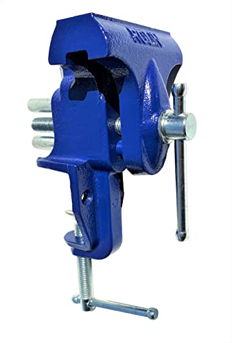 Rolin Vise Wood Working Clamp 3 Inch Light Duty Tools Small Home Vise Table Vise Blue ROLIN