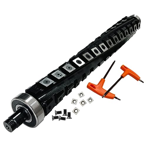 FOXBC Spiral Helical Cutterhead Compatible with DeWalt DW733 and DW734 Planer FOXBC