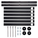 CLEAR STYLE Lumber Storage Rack and Wood Organizer Heavy Duty Metal Rack with 3-Level Wall Mount Levels up to 360LBS Perfect for Garage Storage 1 CLEAR STYLE