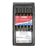 Mayhew Tools 32030 Pneumatic Round Head Riveter Set, Black Oxide Finish, 5-Piece Mayhew Tools