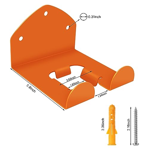 FLEXI RODS Garage Storage Garage Organizer Trimmer Rack Garden Power Tool Hanger for Grass Trimmer, Hedge Trimmer, Garage Wall, Garage Trimmer, FLEXI RODS