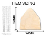 Unfinished Wood Shark Head Shape - Craft - up to 36" DIY 12" / 3/4" 24 Hour Crafts