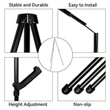 Instant Display Easel Stand - 63" Tripod Collapsible Portable Artist Floor Easel - Easy Folding Telescoping Adjustable Art Poster Metal Stand for OUTNEE