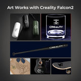 Creality Extra Risers 4 Pcs for Laser Engraver, Support Column Increase 56mm (2.2 inch) Hight for Creality Laser Engraver Machine 40W 22W 12W 10W Creality