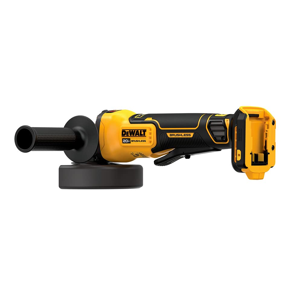 DEWALT FLEXVOLT ADVANTAGE 20V MAX* Angle Grinder, Paddle Switch, 4-1/2-Inch to 5-Inch, Tool Only (DCG416B) DEWALT