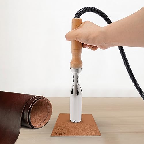 VPABES 300W Electric Branding Iron for Wood and Leather Crafts with Adjustable Digital Temperature VPABES