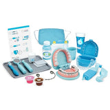 Melissa & Doug Super Smile Dentist Kit With Pretend Play Set of Teeth And Dental Accessories (25 Toy Pieces) - Pretend Dentist Play Set, Dentist Toy, Melissa & Doug