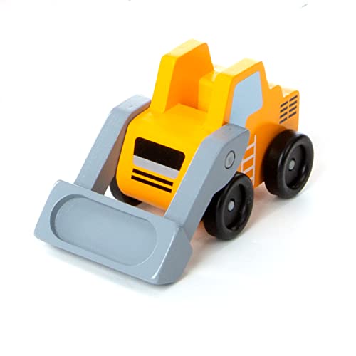 Melissa & Doug Construction Vehicle Wooden Play Set (8 pcs) - WoodArtSupply