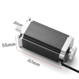 Genmitsu DM542 Driver CNC Control Controller Box with 4PCS Nema 23 112mm Stepper Motors, Upgrade Kit for Genmitsu PROVerXL 4030 V1 CNC Router Milling Genmitsu