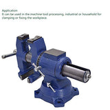 Multipurpose Vise Bench Vise Heavy Duty Multi-Jaw Vise 360-Degree Rotation Clamp on Vise with Swivel Base and Head for Clamping Fixing Equipment Home findmall