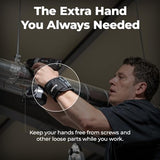 Magpie Magnetic Wristband - 10 Extremely Powerful Magnets for Holding Screws, Nails and Drill Bits, Made of Enhanced Nylon for Lightweight and MAGPIE