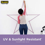 Scotch Delicate Surfaces Painters Tape, 1.88 in x 60 yd, Damage-Free Painting Prep, Protect Delicate Surfaces, UV & Sunlight Resistant, Solvent-Free Scotch