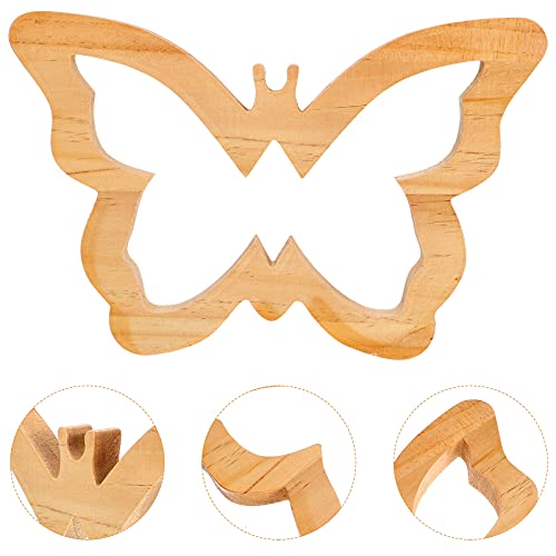 PartyKindom 1pc Wall Sticker Kids Decor Sculptures Home Decor Hawaiian Stickers Wooden Leaves Plant Wall Decor Tropical Leaves Coaster Unfinished PartyKindom