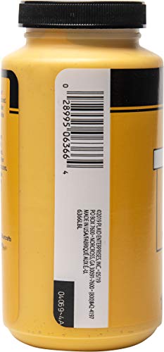 FolkArt Matte Acrylic Paint in Assorted Colors, 16 oz, School Bus Yellow 16 Fl Oz FolkArt