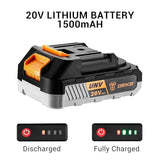 Power Drill Cordless: DEKO PRO Cordless Drill 20V Electric Power Drill Set Tool Drills Cordless Set with Battery and Charger 20 Volt Drill Driver Kit DEKOPRO