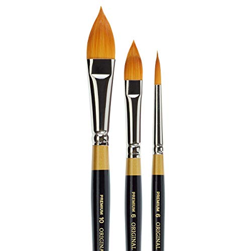 KINGART PRO Artist Acrylic Paint & Brush Set, 17 PC 